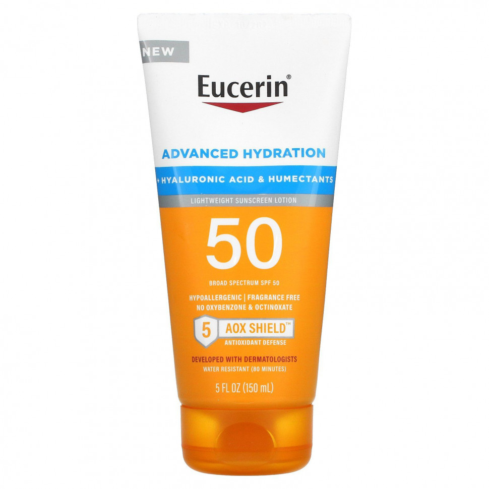  Eucerin, Advanced Hydration,   , SPF 50,  , 150  (5 . )    -     , -, 