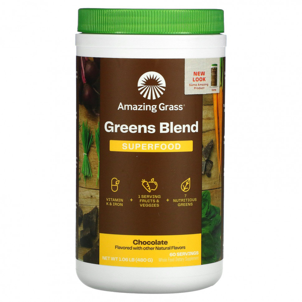  Amazing Grass, Green Superfood,   ,  , 17  (480 )    -     , -, 