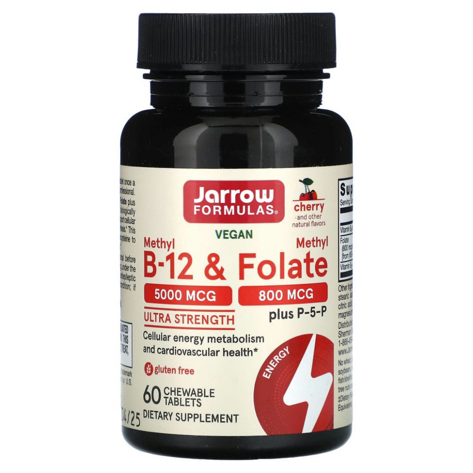  Jarrow Formulas,  B12  ,   , 5000 /800 , 60      -     , -, 