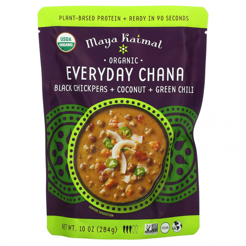  Maya Kaimal, Organic Everyday Chana,  ,     , 284  (10 )  Iherb ()  