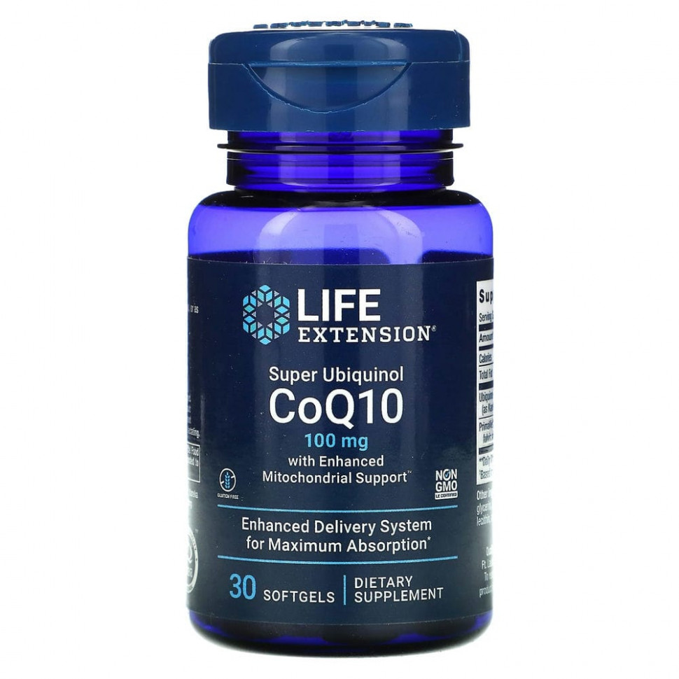  Life Extension,   Q10    , 100 , 30      -     , -, 