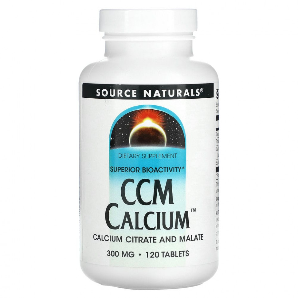  Source Naturals, CCM , 300 , 120     -     , -, 