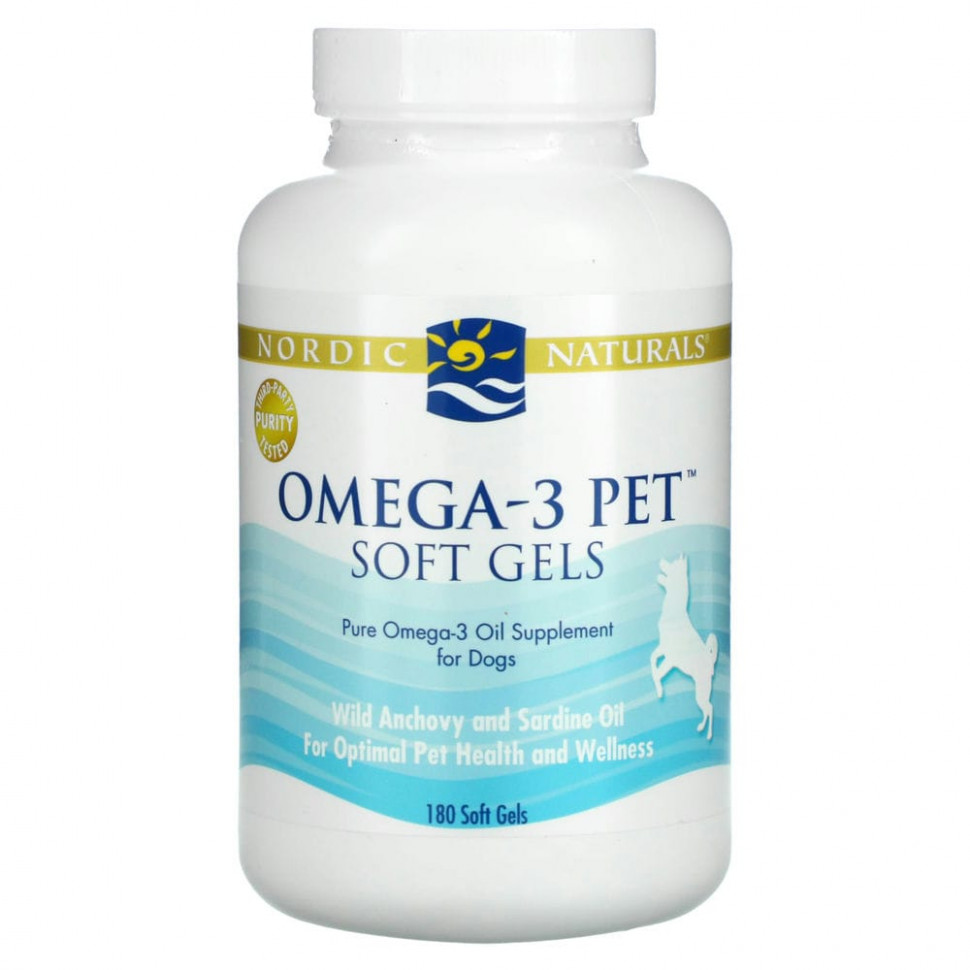  Nordic Naturals, Omega-3 Pet,  , 180     -     , -, 