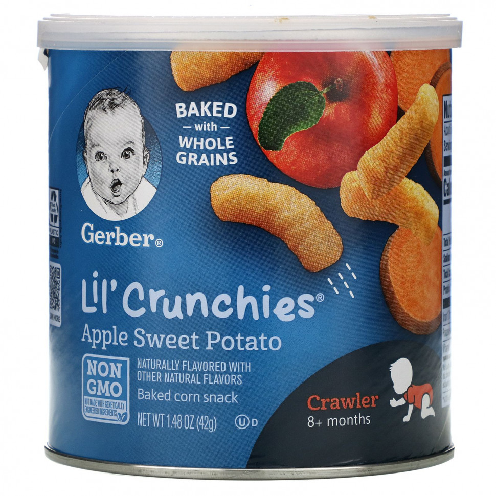  Gerber, Lil 'Crunchies,     8 ,   , 42  (1,48 )    -     , -, 