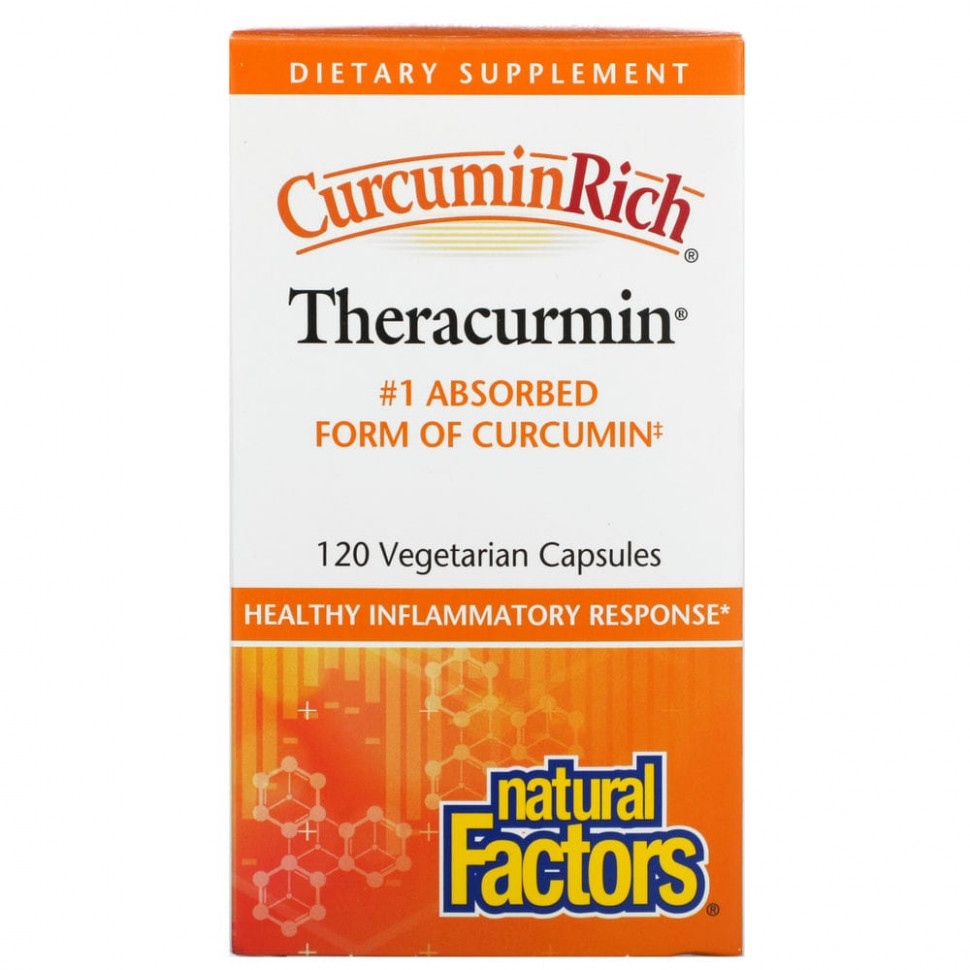  Natural Factors, CurcuminRich, Theracurmin, , 120      -     , -, 