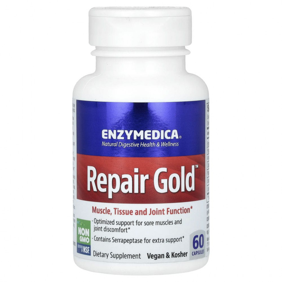  Enzymedica, Repair Gold, 60     -     , -, 