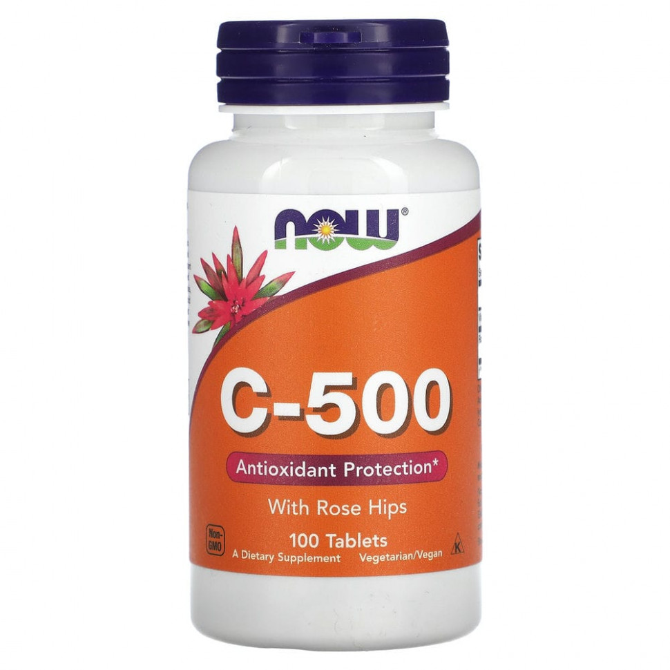  NOW Foods, C-500  , 100     -     , -, 