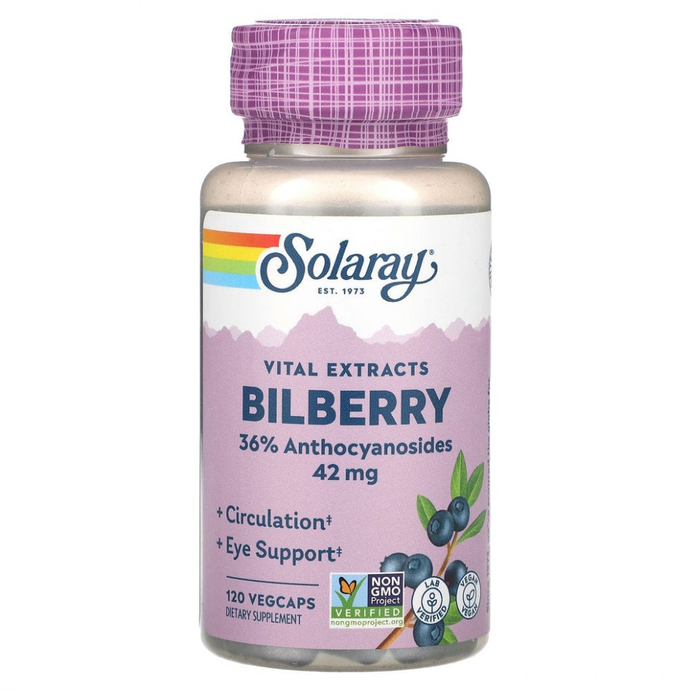  Solaray, Vital Extracts, , 42 , 120      -     , -, 