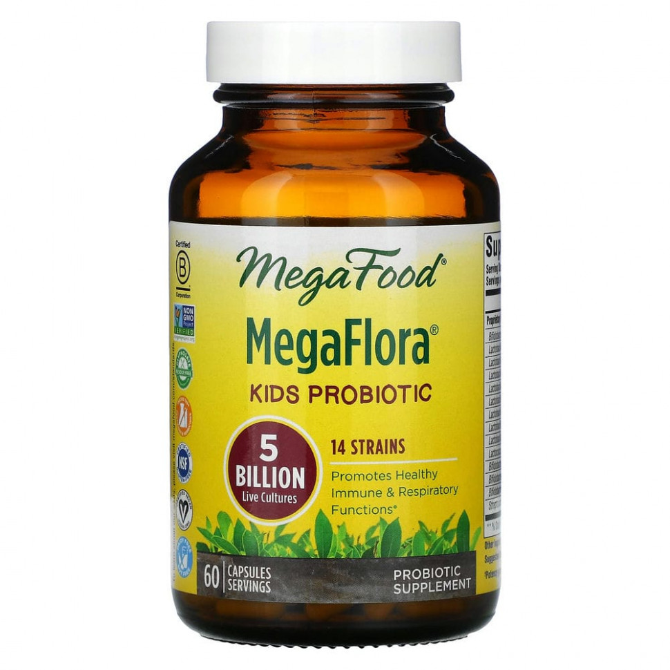  MegaFood, MegaFlora,   , 5  , 60     -     , -, 