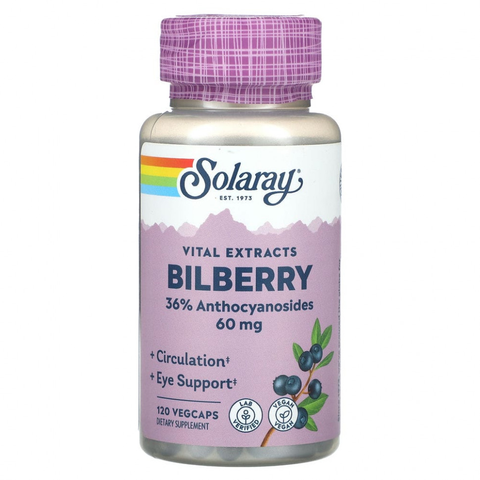  Solaray, Vital Extracts, , 60 , 120      -     , -, 