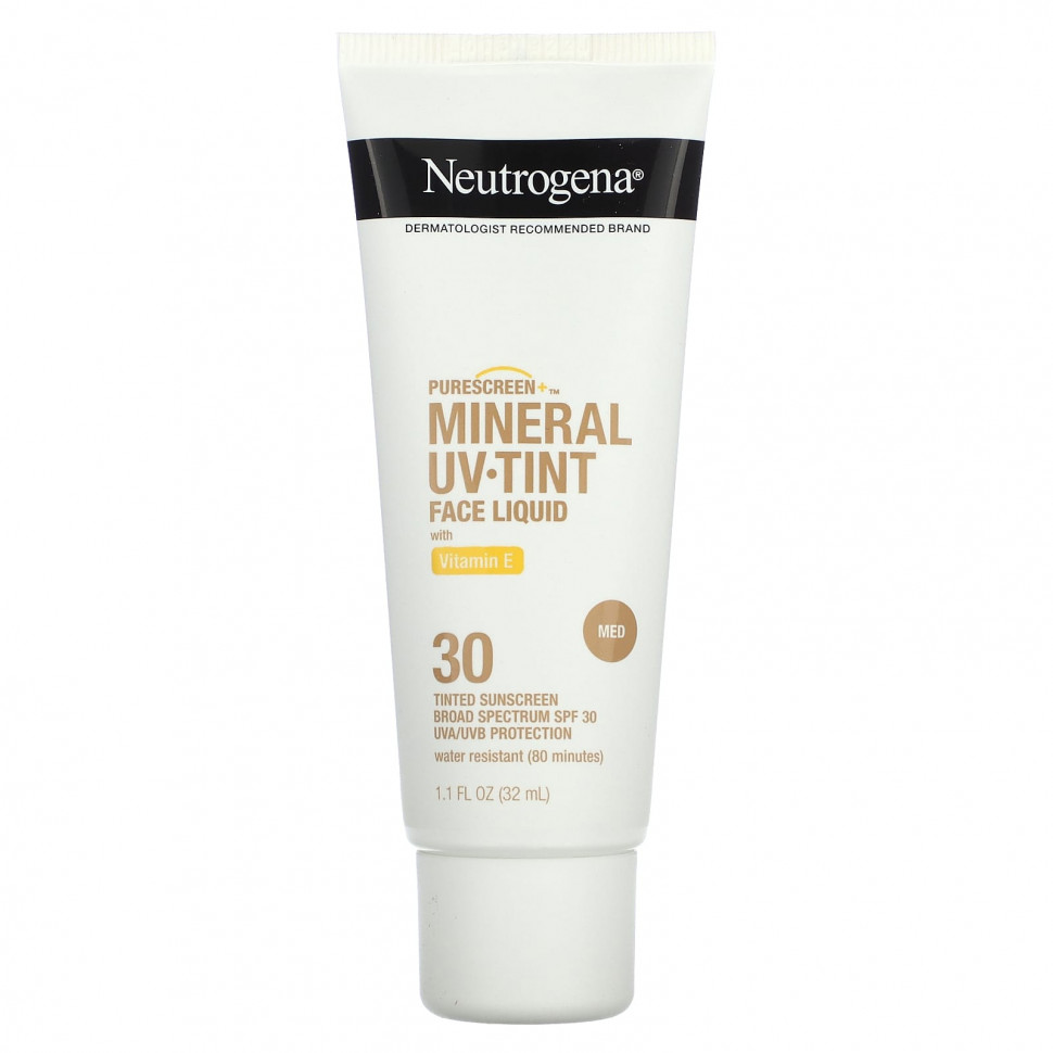  Neutrogena, Purescreen + Mineral UV Tint,        E, , SPF 30, 32  (1,1 . )    -     , -, 