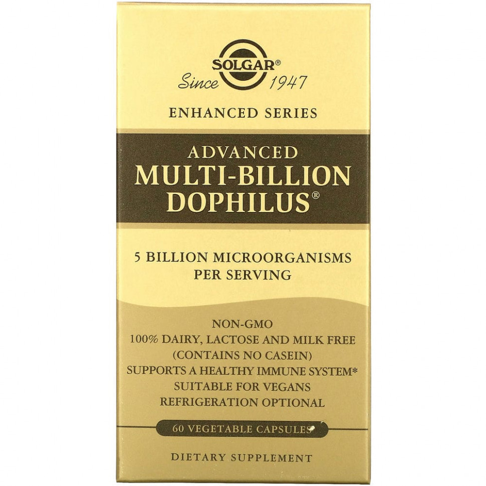  Solgar, Advanced Multi-Billion Dophilus, , 60      -     , -, 