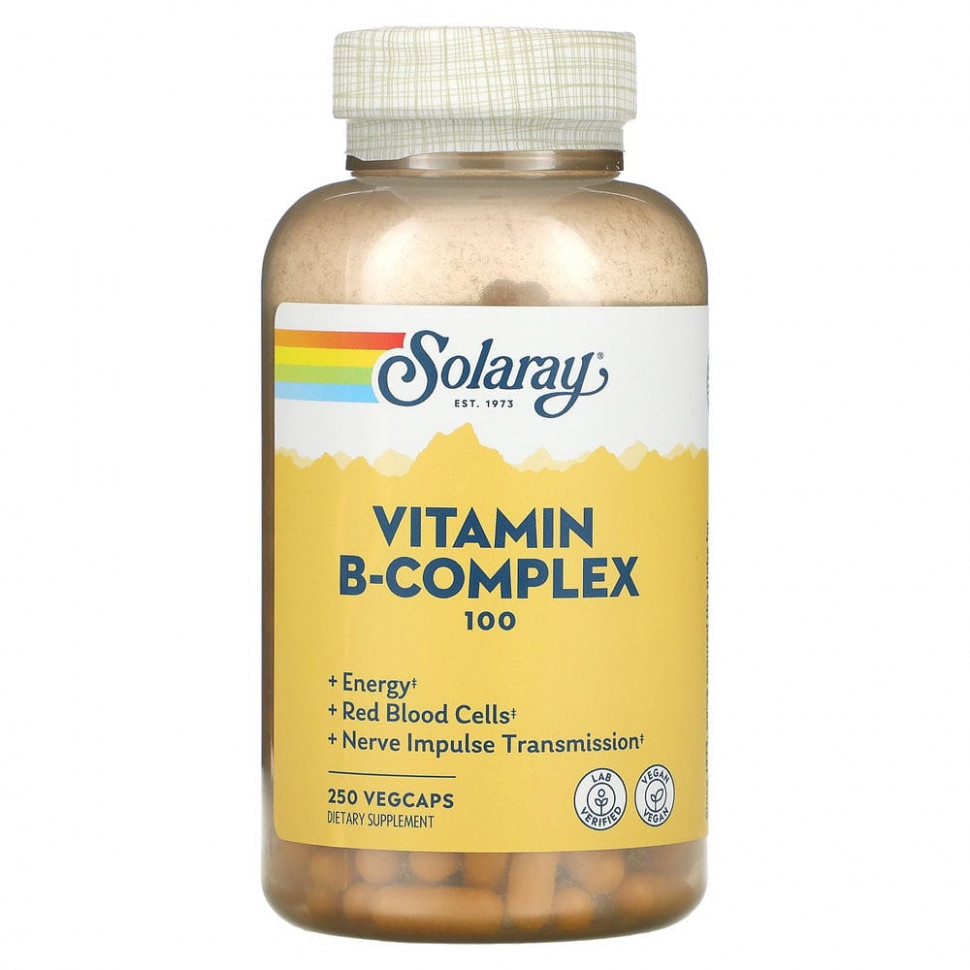  Solaray, B-Complex 100   , 250      -     , -, 