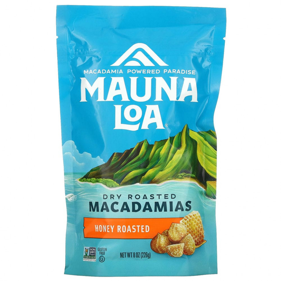  Mauna Loa, Dry Roasted Macadamias,   , 226  (8 )    -     , -, 