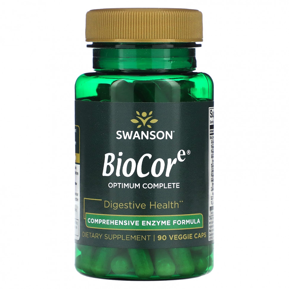  Swanson, BioCore, Optimum Complete, 90      -     , -, 