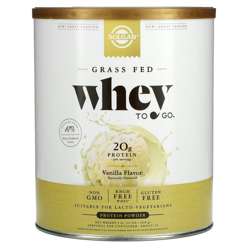  Solgar, Whey To Go,   , , 936  (33 )    -     , -, 