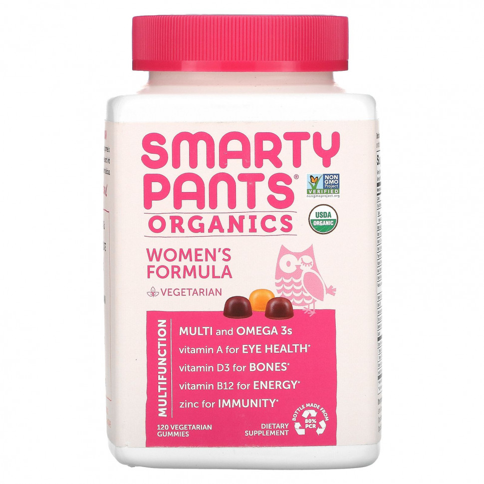  SmartyPants, Organics, Complete,   , , ,   , 120       -     , -, 