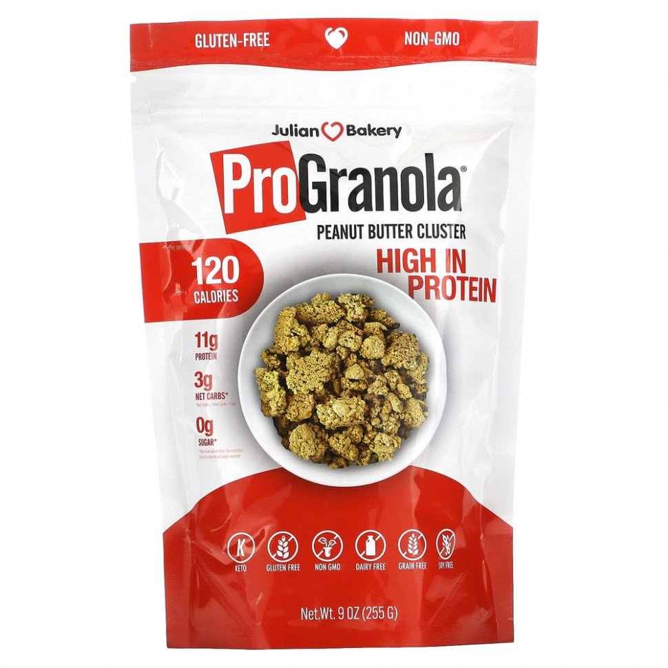  Julian Bakery, ProGranola,  , 255  (9 )    -     , -, 