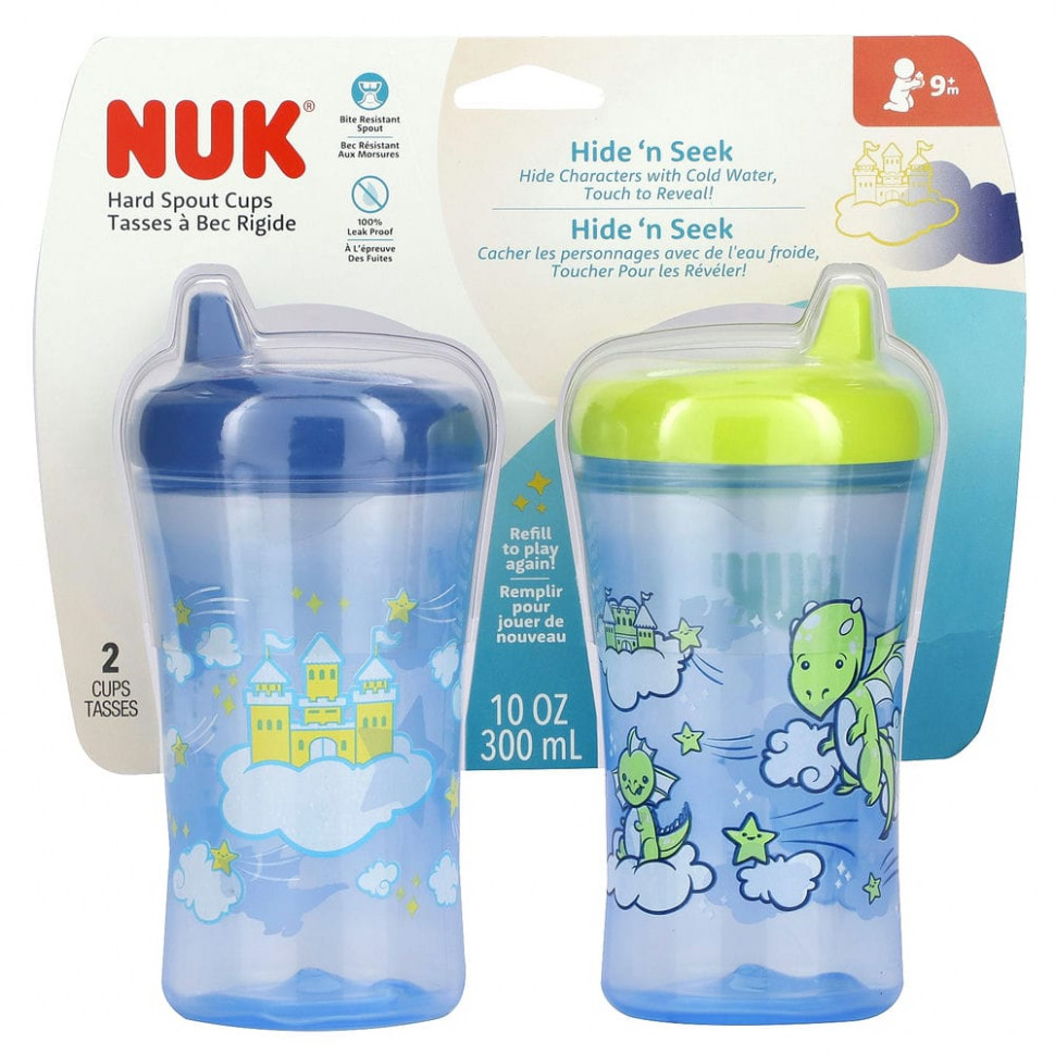  NUK, Hide 'n Seek,    ,    9 , , 2   300  (10 )    -     , -, 