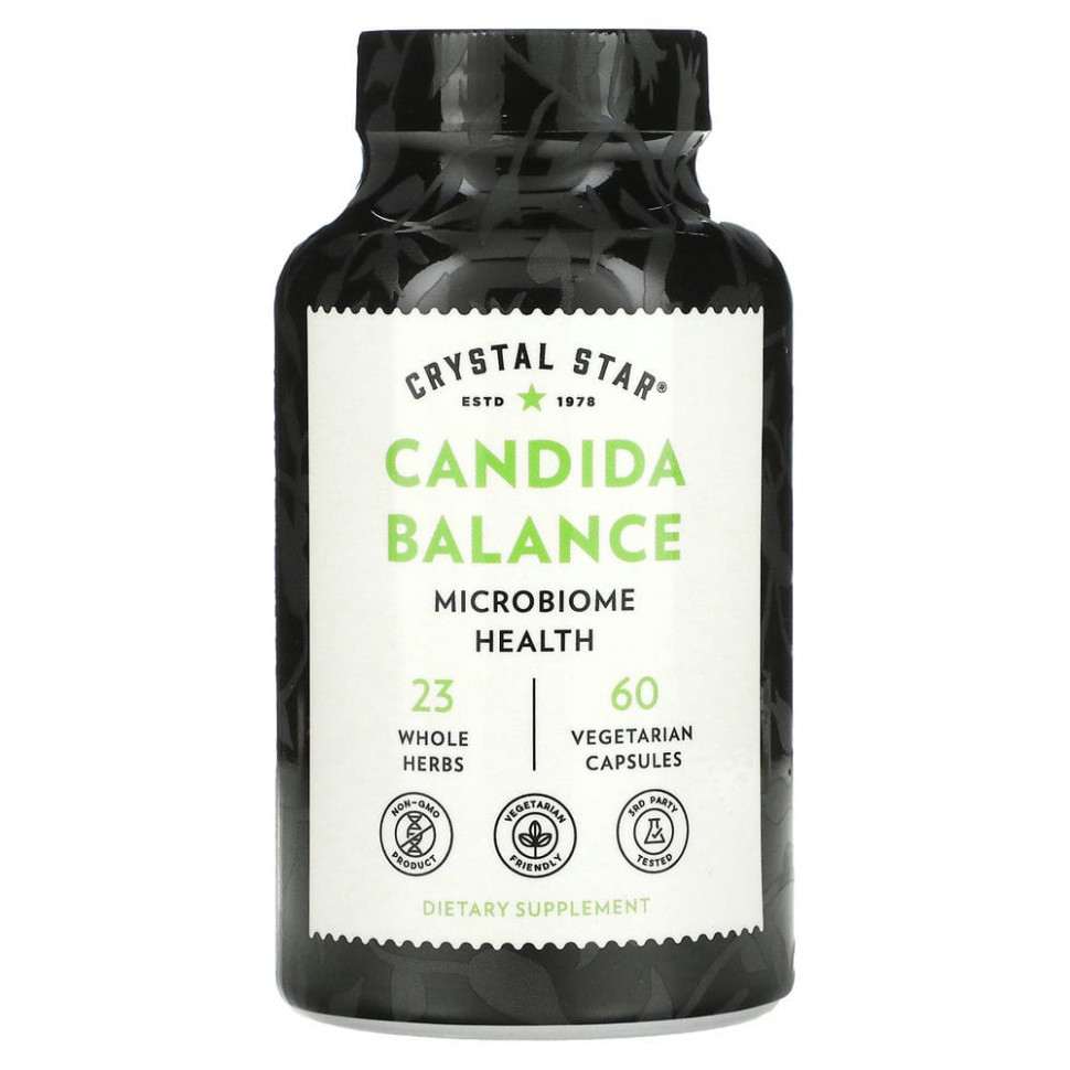 ���� Crystal Star, Candida Balance, 60 �������������� ������  Iherb (������) ������ ������