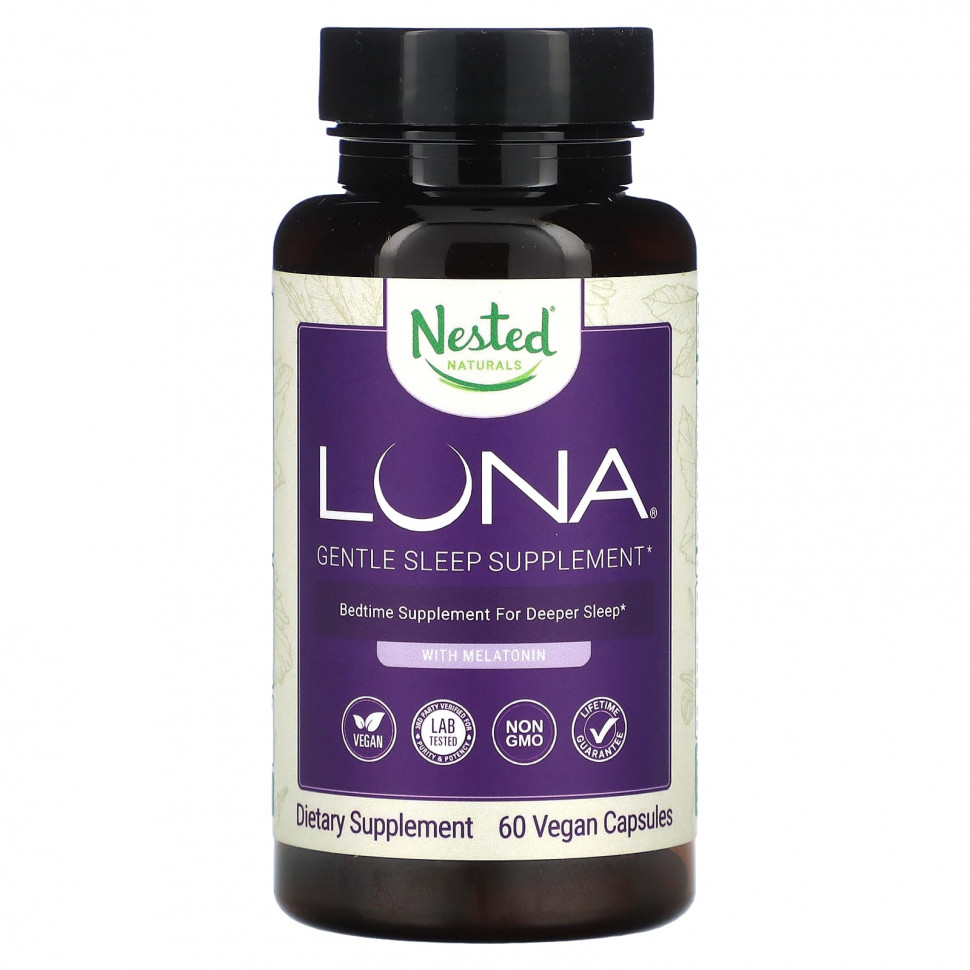  Nested Naturals, Luna,      , 60    Iherb ()  