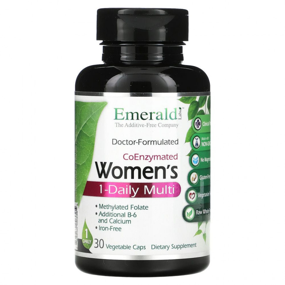  Emerald Laboratories, CoEnzymated Women's 1-Daily Multi, 30      -     , -, 