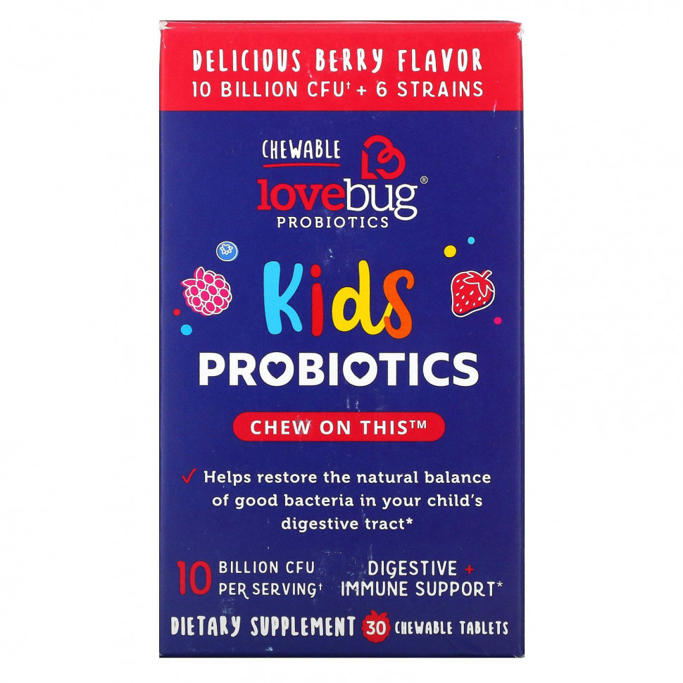  LoveBug Probiotics,   ,   , 10  , 30      -     , -, 