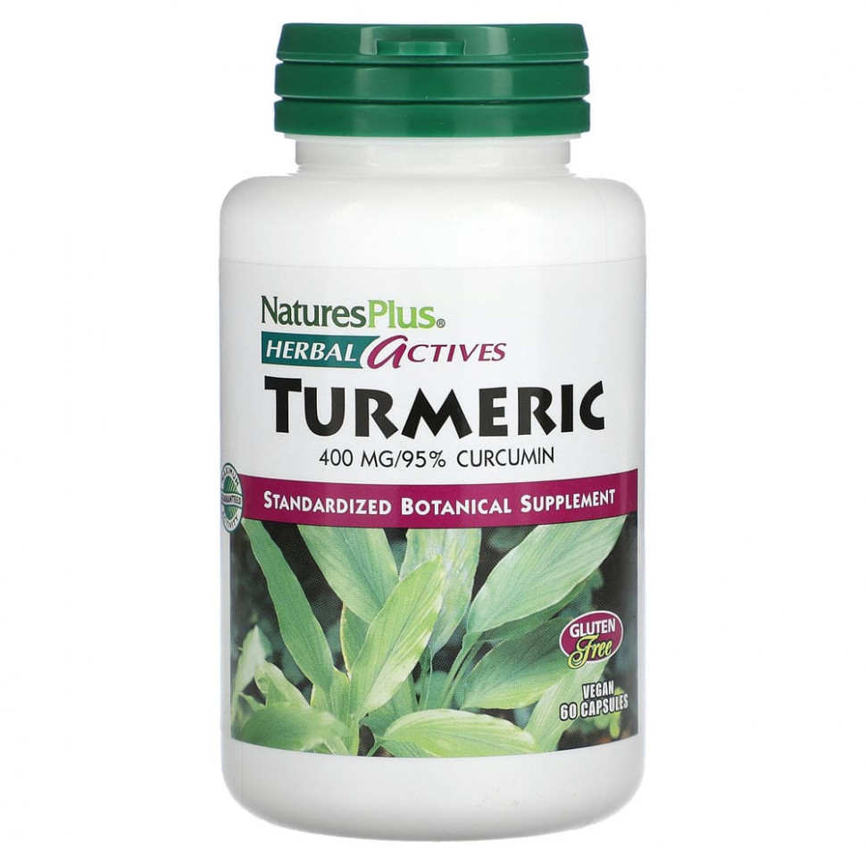  NaturesPlus, Herbal Actives, , 400 , 60      -     , -, 