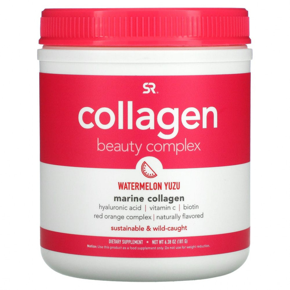 ���� Sports Research, �������� Collagen Beauty, ������� ��������, ����� � ���, 181 � (6,38 �����)  Iherb (������) ������ ������