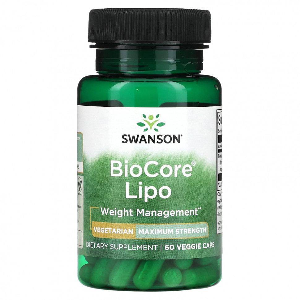  Swanson, BioCore Lipo,   , 60    Iherb ()  