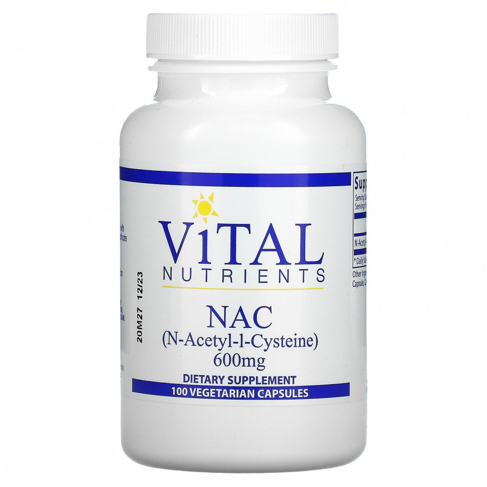  Vital Nutrients, N--L-, 600 , 100      -     , -, 