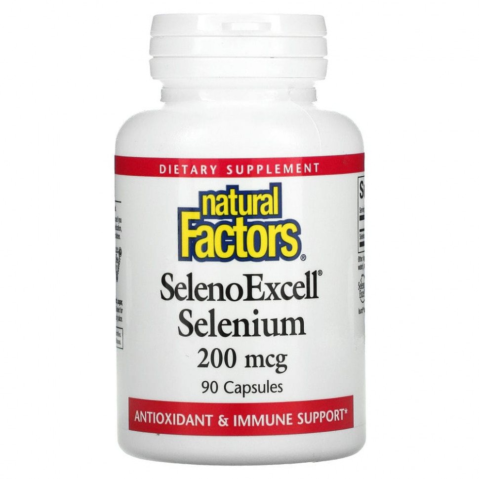  Natural Factors, SelenoExcell, , 200 , 90     -     , -, 