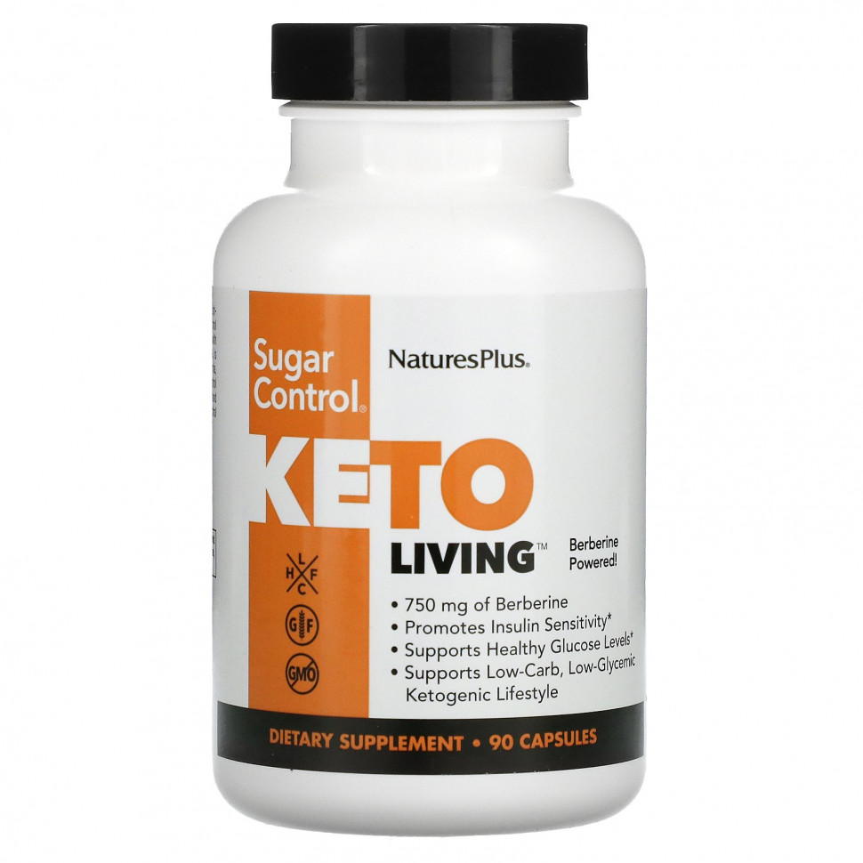  NaturesPlus, KetoLiving,    , 90     -     , -, 