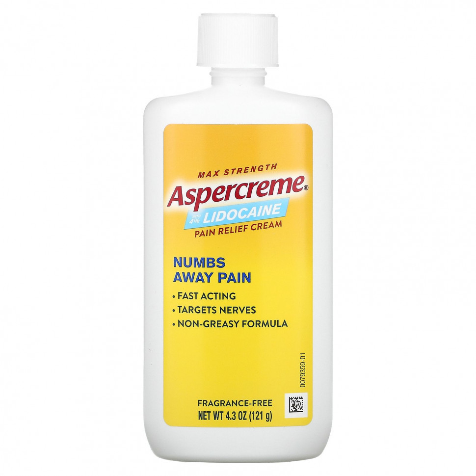  Aspercreme,    4% ,   ,  , 121  (4,3 )    -     , -, 