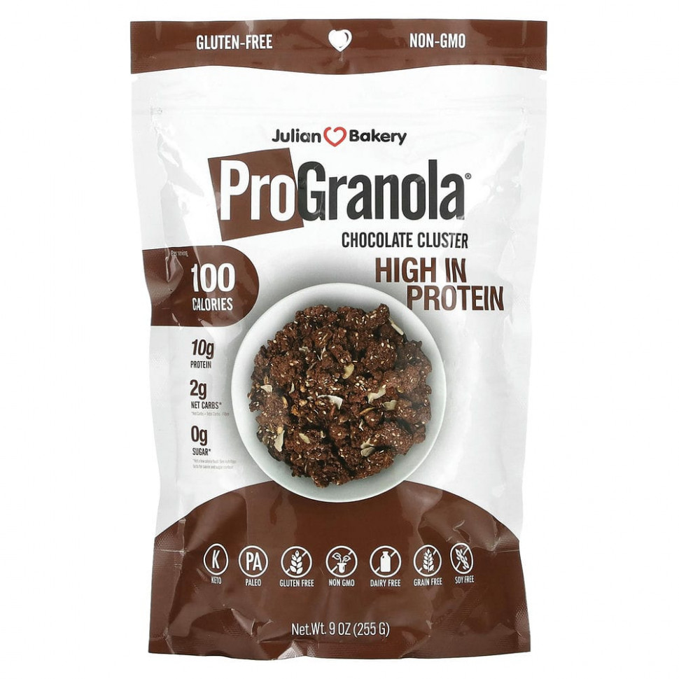  Julian Bakery, Pro Granola,  , 255  (9 )    -     , -, 