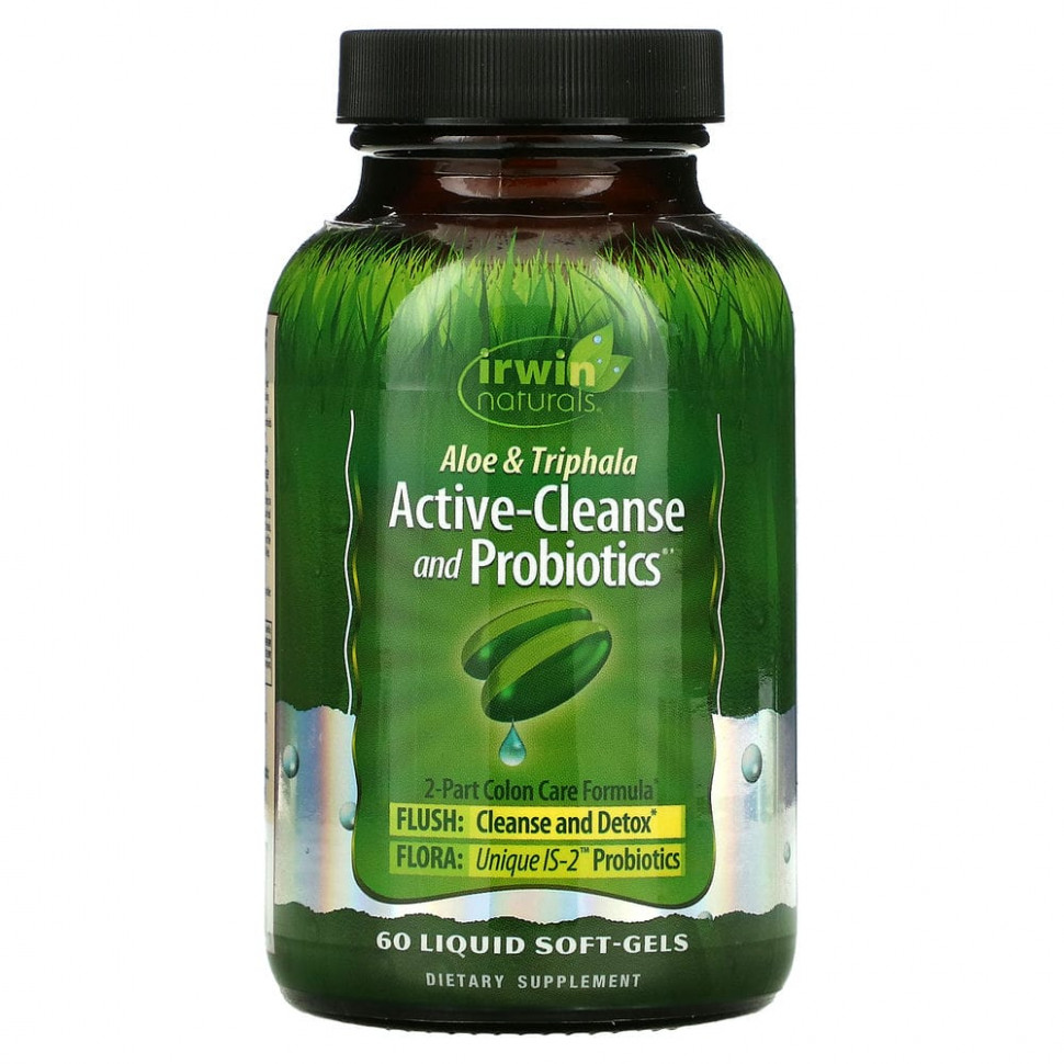  Irwin Naturals, Active-Cleanse and Probiotics,    , 60         -     , -, 