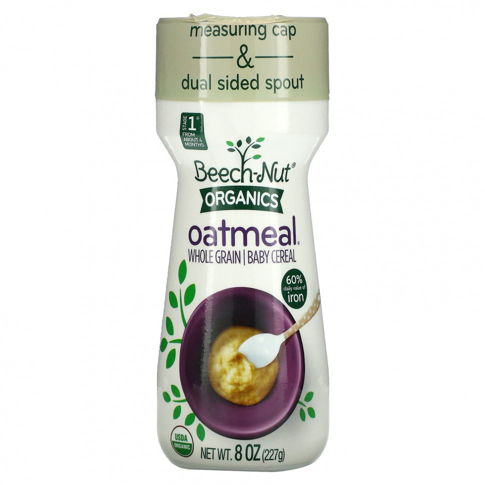  Beech-Nut, Organics Oatmeal,   ,  1, 227  (8 )    -     , -, 