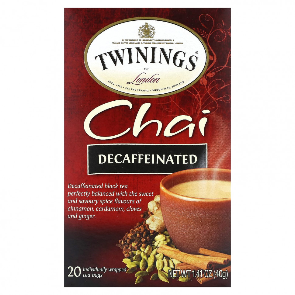  Twinings, Chai,  , 20     , 40  (1,41 )    -     , -, 