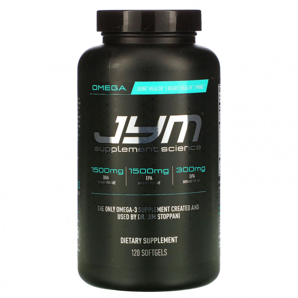  JYM Supplement Science, -3, 120   Iherb ()  