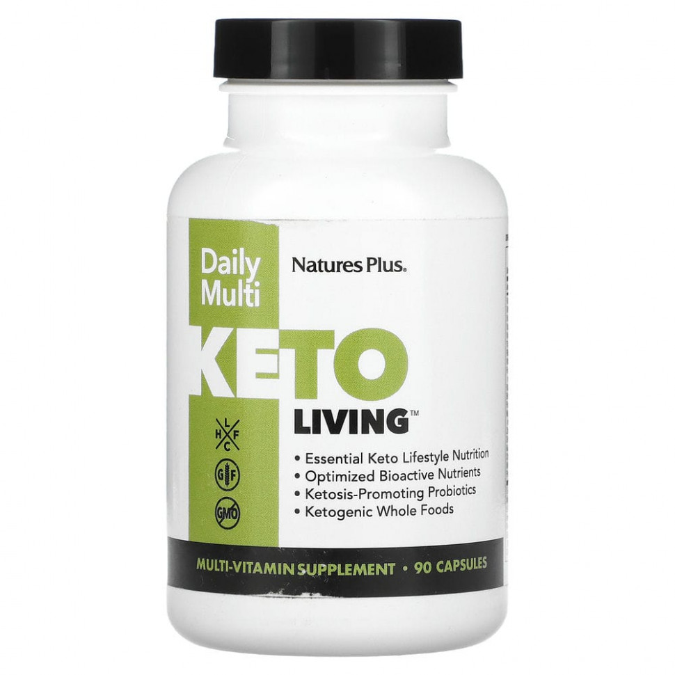  NaturesPlus, KetoLiving,  , 90     -     , -, 