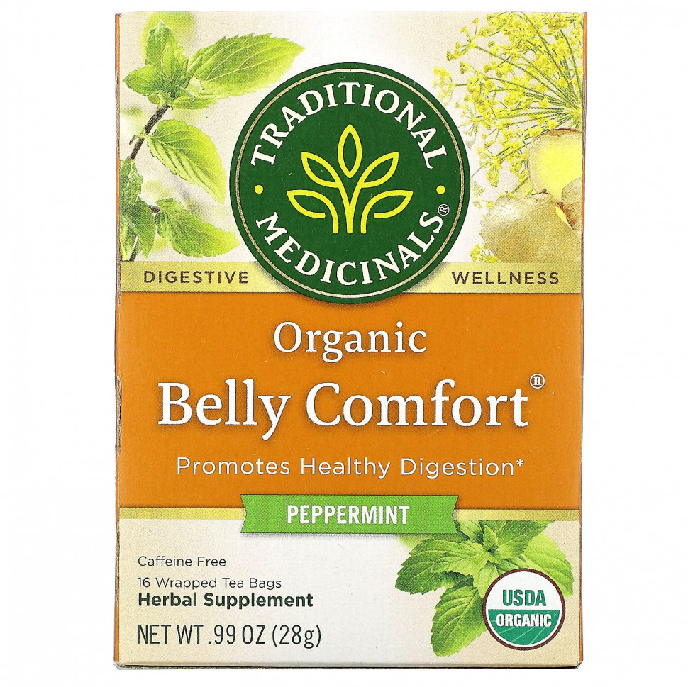  Traditional Medicinals, Organic Belly Comfort,  ,  , 16  , 28  (0,99 )    -     , -, 