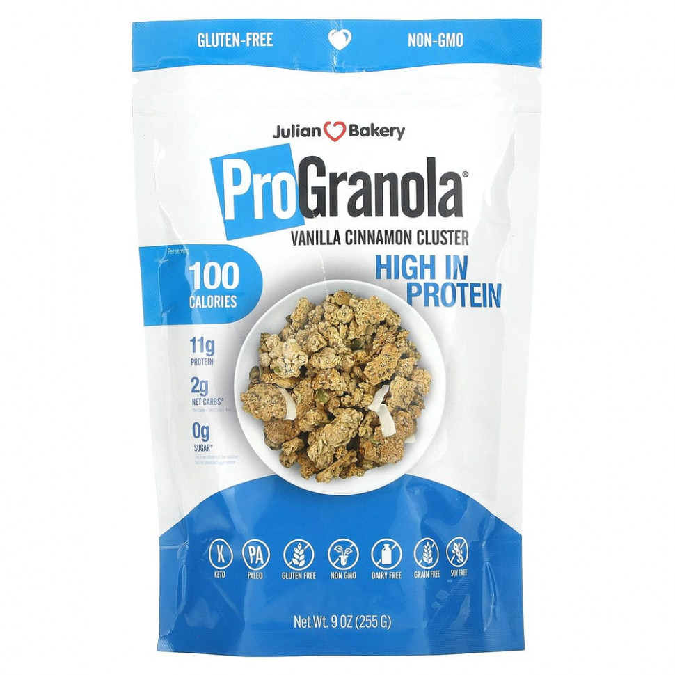  Julian Bakery, Pro Granola,   , 255  (9 )    -     , -, 