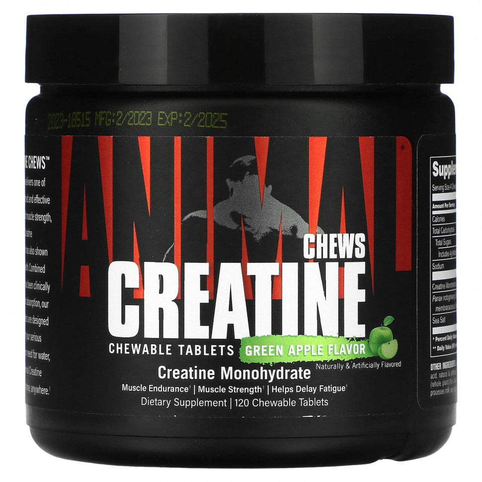  Animal, Creatine Chews,  , 120      -     , -, 