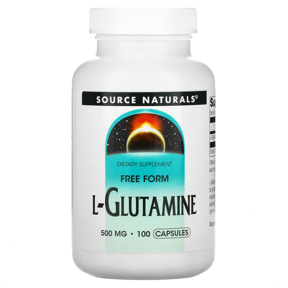  Source Naturals, L-, 500 , 100     -     , -, 