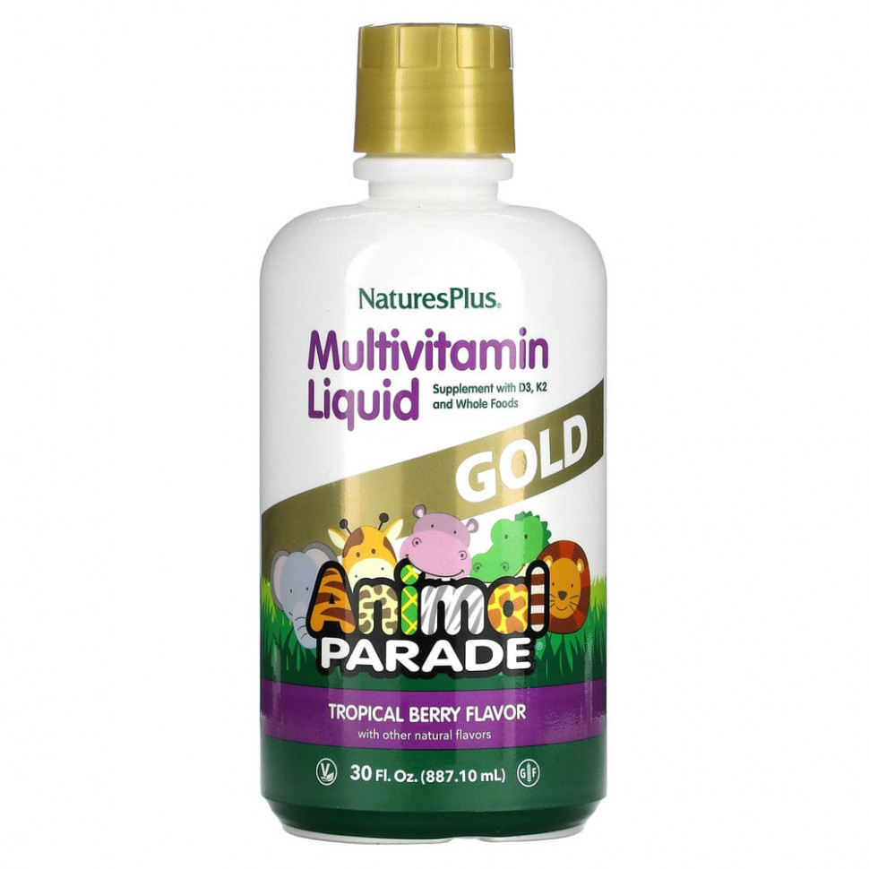  NaturesPlus, Source of Life, Animal Parade, Gold Liquid,      ,   , 887,10  (30 . )    -     , -, 