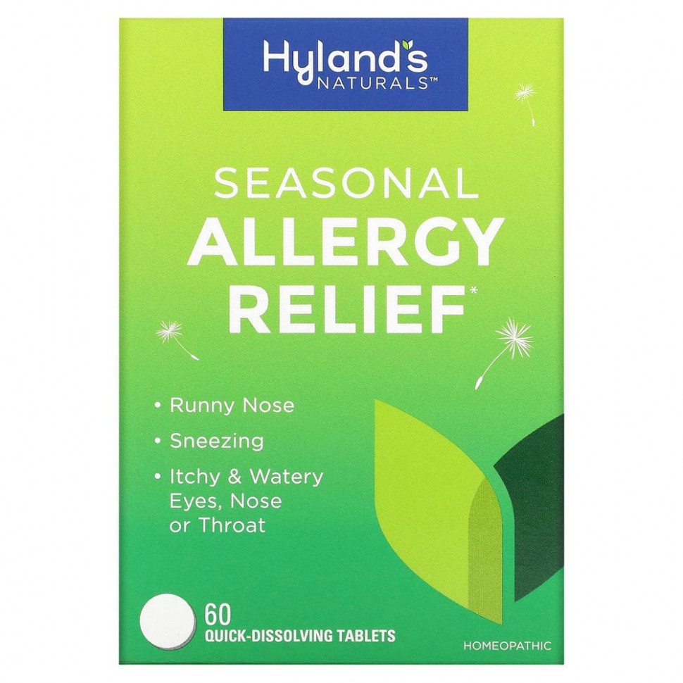  Hyland's, Seasonal Allergy Relief, 60      -     , -, 