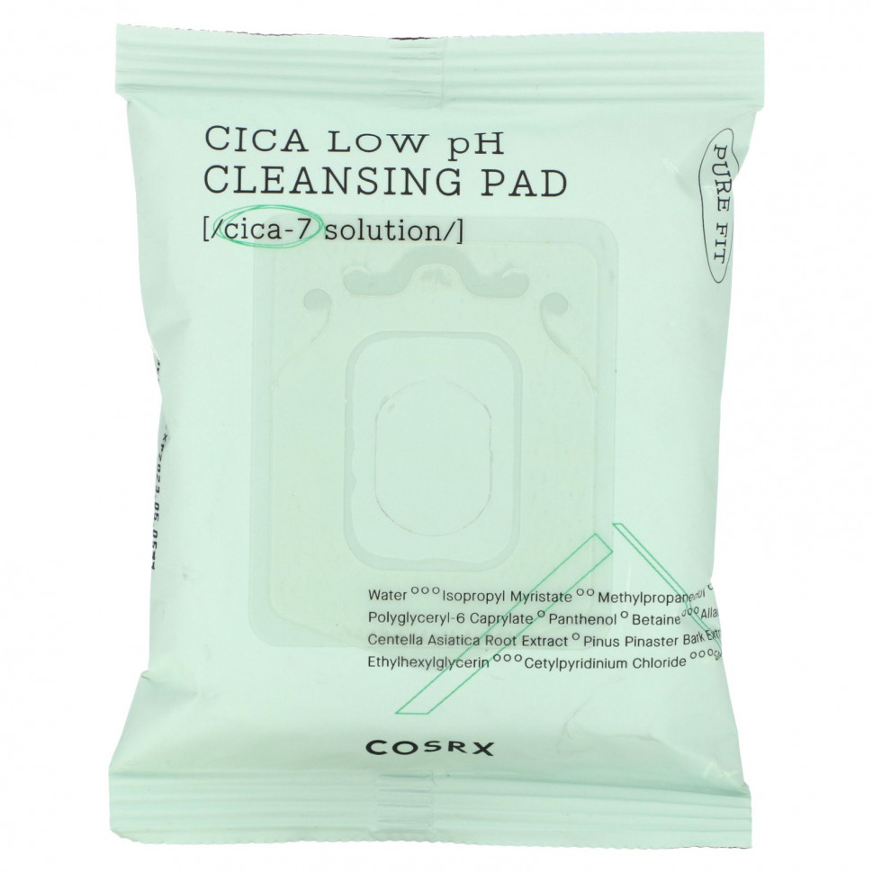  Cosrx, Cica Low pH Cleansing Pad, 30 , 85  (2,87 . )    -     , -, 