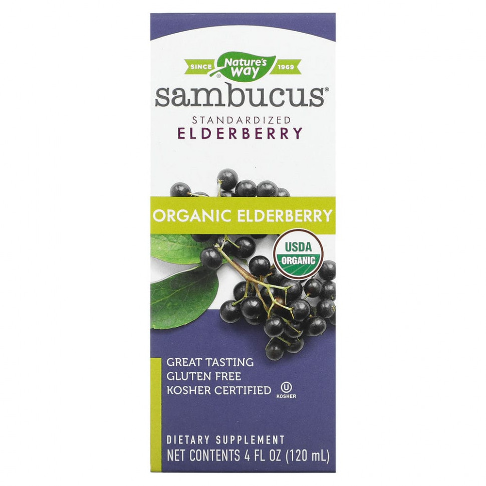  Nature's Way, Sambucus,   ,  , 120  (4 . )    -     , -, 