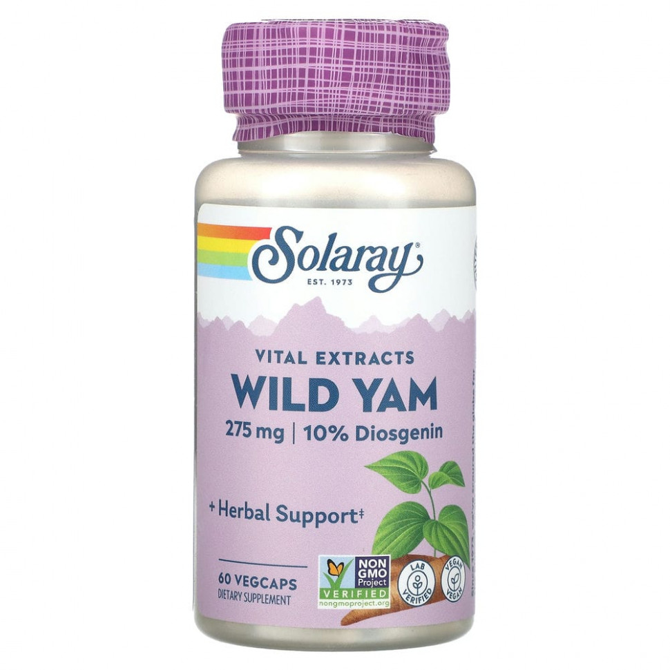  Solaray, Vital Extracts,  , 275 , 60        -     , -, 