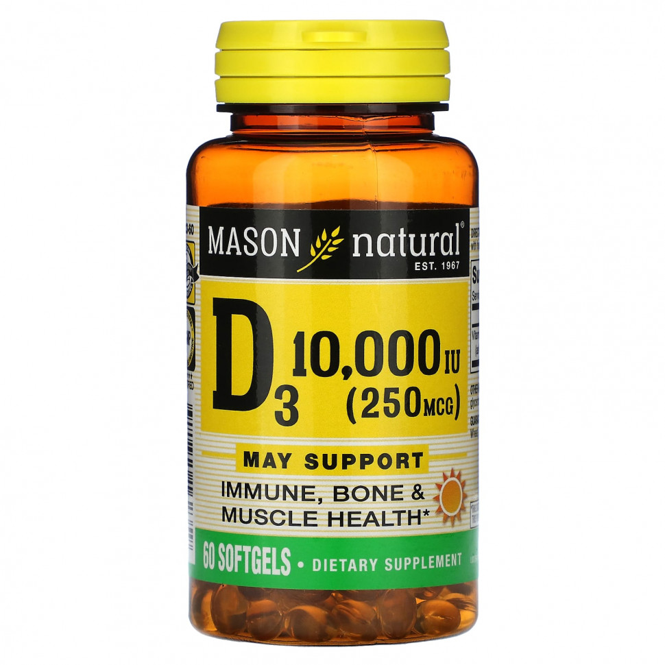  Mason Natural,  D3, 250  (10 000 ), 60      -     , -, 